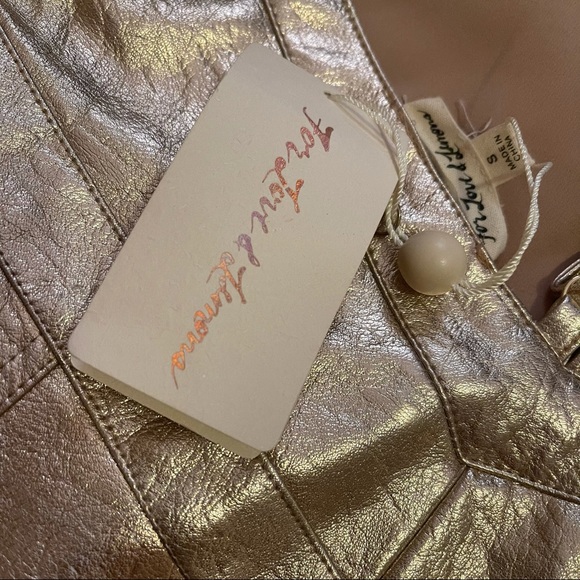 For love and lemons LUNA METALLIC DRESS Sz S - Picture 4 of 5